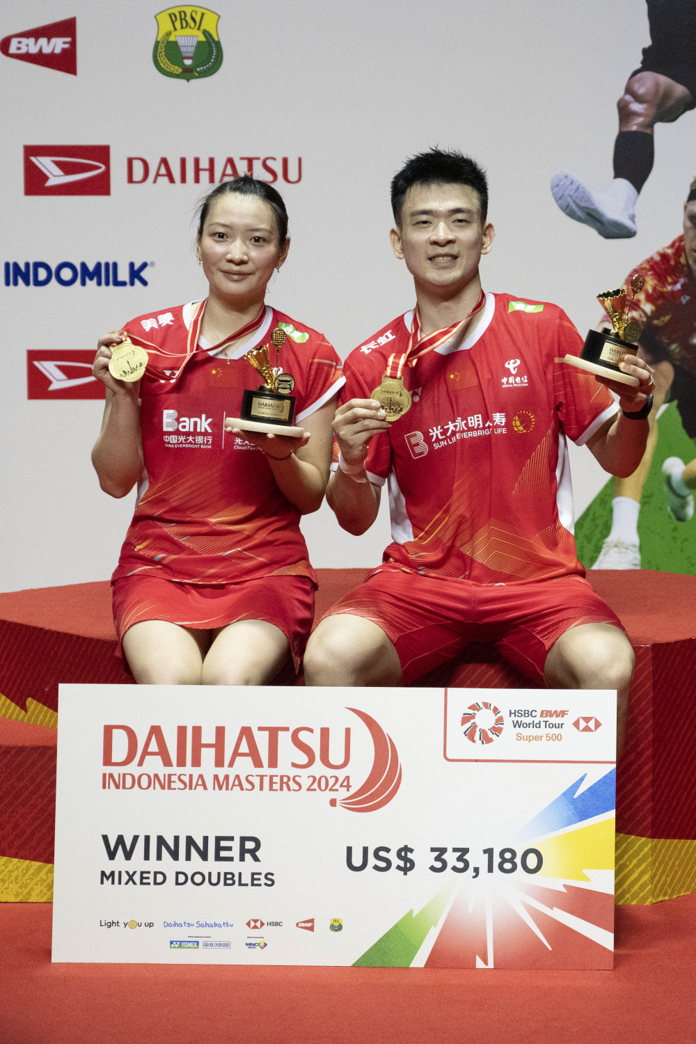 印尼队力克丹麦队，郑思维高光表现